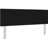  LED glava kreveta s LED trakama Crna 144 cm Baršun | Eponuda.com