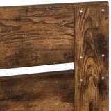 vidaXL Okvir za krevet s ladicama Dimljeni hrast 120 x 200 cm - Dimljeni hrast 120 x 200 cm | shoptok.hr