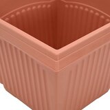  Kvadratna cvetlična posoda 6 pcs Kamnito rdeča 38 x 38 x 30 cm, (5000207449) | Shoptok.si