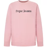 PepeJeans Majica 'REGIS' svetlo roza / črna