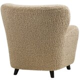 House Nordic Svjetlo smeđa fotelja od bouclé tkanine Lunaro – | shoptok.hr