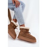 Big Star Suede Women's Snow Boots With Decorative Stitching Big Star | shoptok.hr