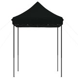  Zložljivi pop-up šotor za zabave črn 200x200x306 cm | Shoptok.si