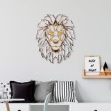 Wallity Zidna dekoracija Lion-1, 40cmx50cm, Bakar Cene