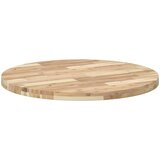  Okrugla stolna ploča Ø 80 x 4 cm od masivnog bagremovog drva | Eponuda.com