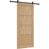  Klizna vrata ORKDAL Prirodna 86 x 198 5 cm Masivna borovina | shoptok.hr