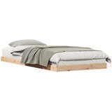 Krevet s daskama Prirodna 100 x 220 cm Čvrsto borovo drvo | Eponuda.com