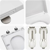  WC daska Bijelo 47,5 x 35 x 3,6 cm Duroplast | shoptok.hr