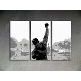  Ručno slikane slike na platnu na platnu POP Art ROCKY 3-dijelna () | shoptok.hr