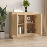  Komoda boja hrasta sonome 80 x 34 x 75 cm od konstruiranog drva | shoptok.hr