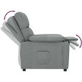vidaXL Naslonjač od tkanine tamnosivi | shoptok.hr