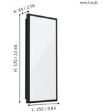 Eglo 99534 - LED spoljašnje zidno svetlo CASAZZA LED/18,5W/230V IP44 | Eponuda.com