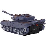  Tenk na daljinsko upravljanje sa zvučnim i svjetlosnim efektima 1:18 27MHz - tamno plavi | shoptok.hr