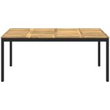  Stol za večeru u vrtu Bijela i crna 147 x 88,5 x 75 cm | shoptok.hr