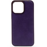  LEATHER CASE Maska za telefon za Iphone 15 Pro Max, Ljubičasta | Eponuda.com
