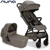 Nuna otroški voziček 2v1 trvl™ granite + lytl™ granite