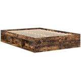  Okvir za krevet boja dimljenog hrasta 120x200 cm | shoptok.hr