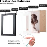 EGOFINE set 4 lesenih okvirjev za slike A4 z akrilnim steklom | Shoptok.si