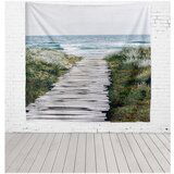 Really Nice Things Tapiserija od mikrovlakana Beach Way, 140 x 140 cm Cijene