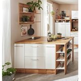 RESPEKTA Kuhinjski Otog Hilde, Bela, Barva Hrasta | Shoptok.si