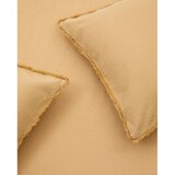 Kave Home Gorčično rumena posteljnina za zakonsko posteljo/podaljšana iz bombažnega perkala 260x240 cm Sifinia – | Shoptok.si