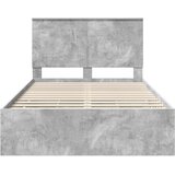  Krevetna konstrukcija s ladicama Betonski sivi 135 x 190 cm | Eponuda.com
