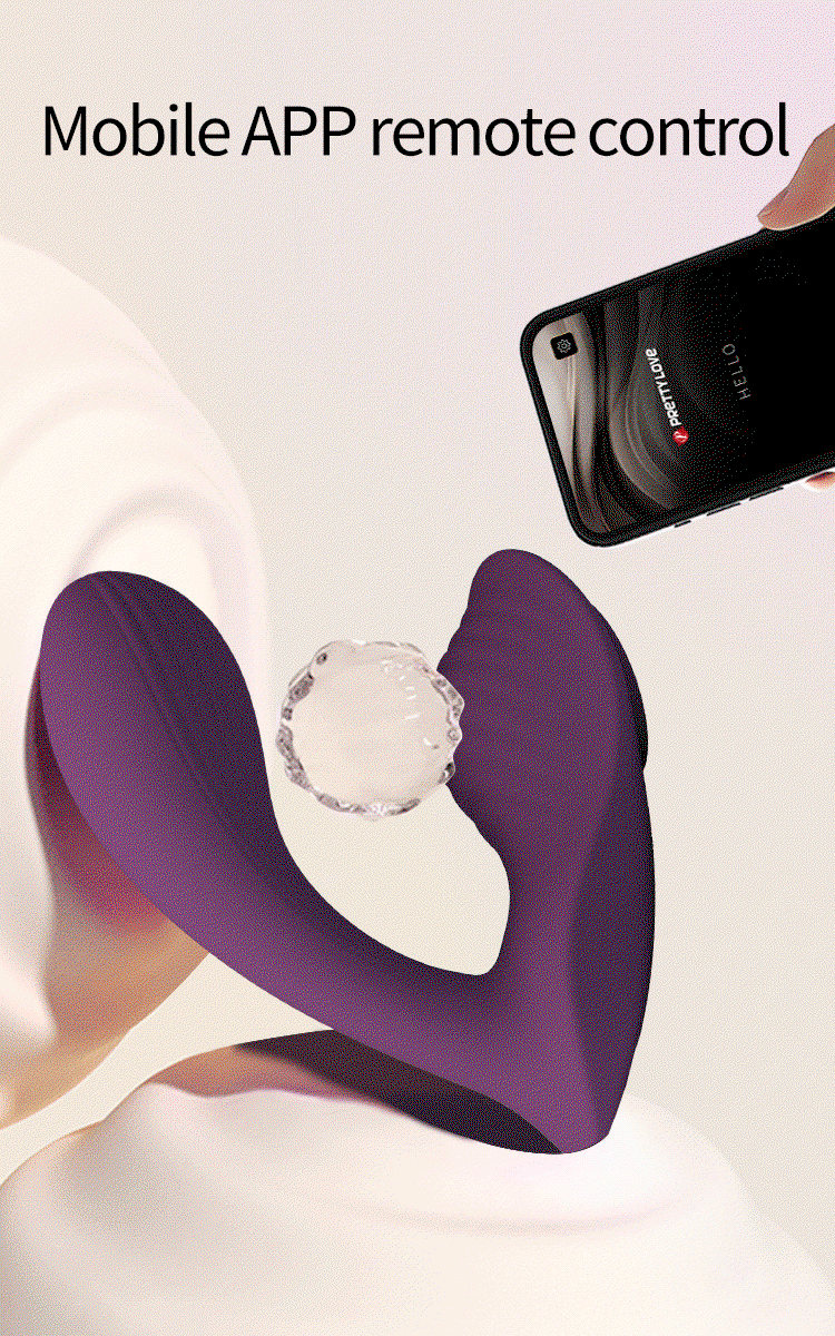 Pretty Love Dvostruki vibrator Franz + app | ePonuda.com