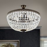 Orion DL 7-542/6-Kristalni luster na šipci ARILA 6xE27/60W/230V prečnik 60 cm braon/patina | Eponuda.com