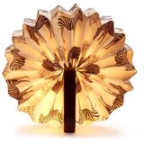 Gingko Temno rjava namizna svetilka z možnostjo zatemnitve (višina 3,5 cm) Velvet Accordion - Gingko Cene