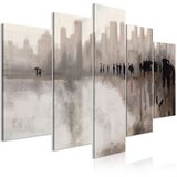  Slika - City in the Rain (5 Parts) Wide 100x50 | shoptok.hr