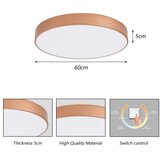 Brilagi LED plafonsko svetlo POOL LED/60W/230V 3000/4000/6000K Ø 60 cm bronzana | Eponuda.com