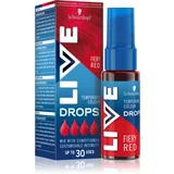 Schwarzkopf LIVE Drops sjenilo u boji - perivo nijansa Fiery Red 30 ml