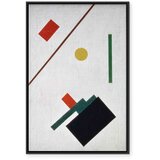  Slika - Kazimir Malevich – Suprematist Composition 60x90 U crnom drvenom okviru | shoptok.hr