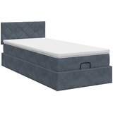  Podesivi krevet s madracem Tamnosiva 80 x 200 cm Baršun | shoptok.hr