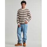 OLAF STRIPED RIB CREWNECK Bež | shoptok.hr