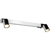  LED stenska svetilka v sijajno srebrni barvi Enrico – | Shoptok.si