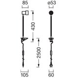 Osram Lampa sa stezaljkom CLIP STEP FLEX 1xGU10/5W/230V mat hrom | Eponuda.com