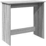vidaXL Pisalna miza siva sonoma 80x40x75 cm konstruiran les, (21814730) Cene