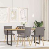  Blagovaonske stolice od tkanine 4 kom smeđesive | shoptok.hr