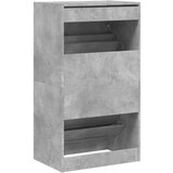 vidaXL ormarić za cipele s 2 ladice siva boja betona 60 x 42 x 108 cm | shoptok.hr
