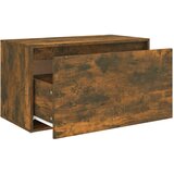  Klupa za hodnik dimljeni hrast 80x40x45 cm konstruirano drvo | shoptok.hr