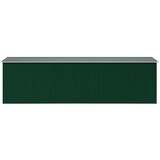  Vrtno spremište 257 x 580 x 181 cm metalno zeleno | shoptok.hr