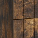  Noćni ormar s ladicama Dimljeni hrast 62 x 34,5 x 49,5 cm | shoptok.hr