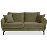 Scandic zelena sofa s baršunastom površinom Magic, širine 190 cm