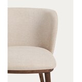 Kave Home Bež oblazinjen jedilni stol Ciselia – | Shoptok.si