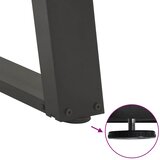  Noge za blagovaonski stol U-oblik 2 kom antracit 80 x (72-73) cm čelik | shoptok.hr