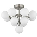 Globo Grappy Stropna svjetiljka (5 W, Ø x V: 56 x 43 cm, Bijela, Srebrna) | shoptok.hr