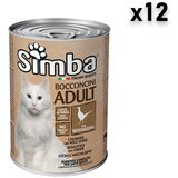 Simba vlažna hrana za mačke u konzervi, divljač, 415g, 12 komada Cene