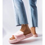 Gemre Pink Velcro Sandals Aleron | Shoptok.si