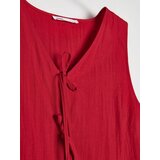 Sinsay Bluza od viskoze s dekorativnim vezicama | shoptok.hr